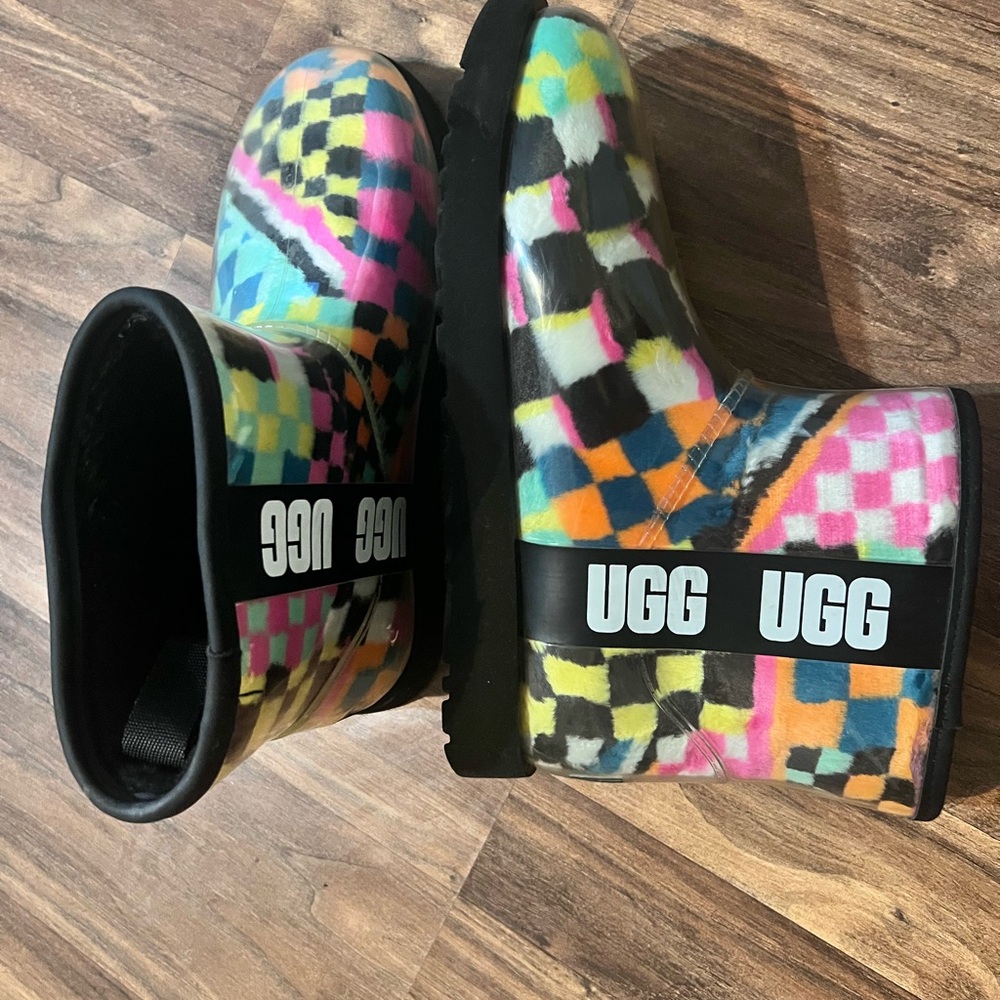 UGG women Checkered Boots